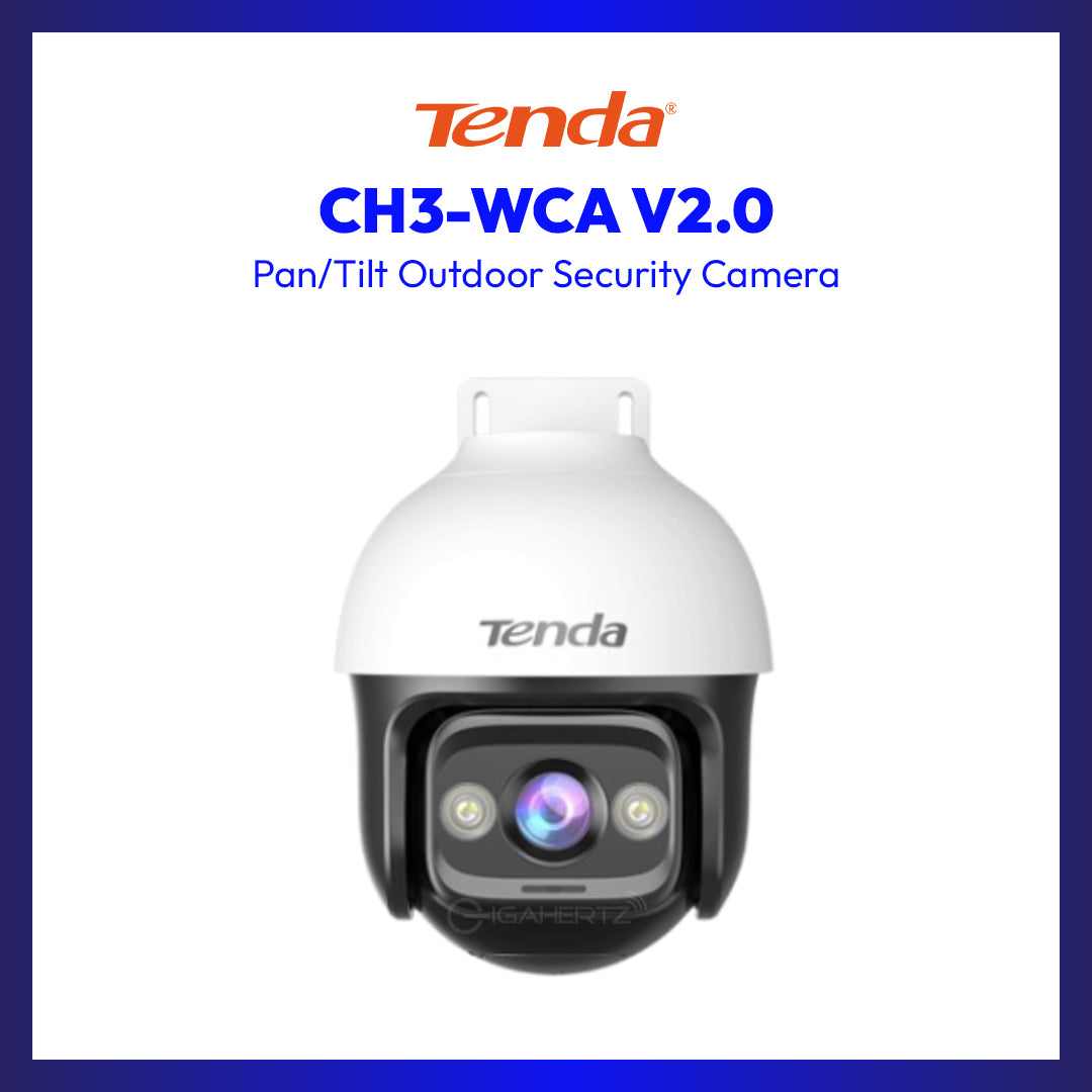 CH3-WCA V2.0 3MP Outdoor Wi-Fi Pan/Tilt Camera