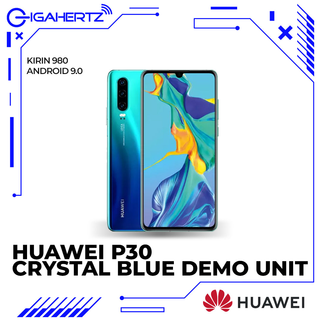 Huawei P30 Crystal Blue - Demo Unit