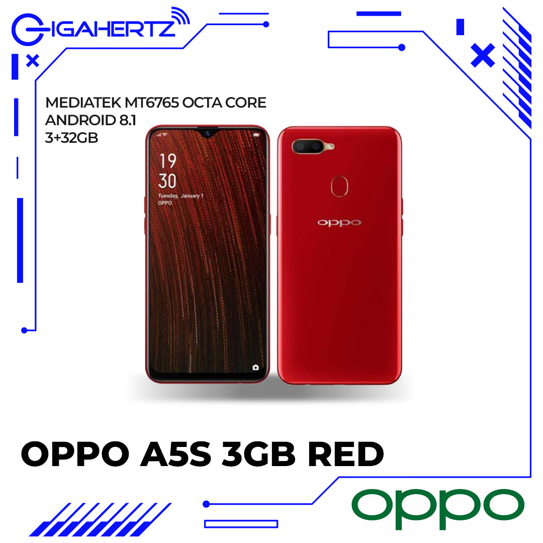 OPPO A5S 3GB RED DEMO UNIT