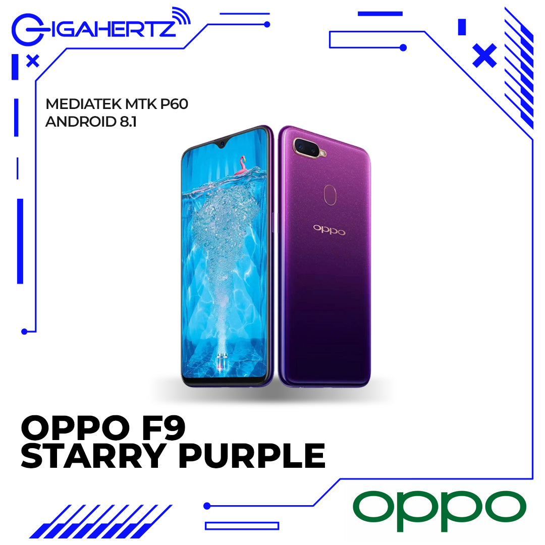 OPPO F9 Starry Purple - Demo Unit