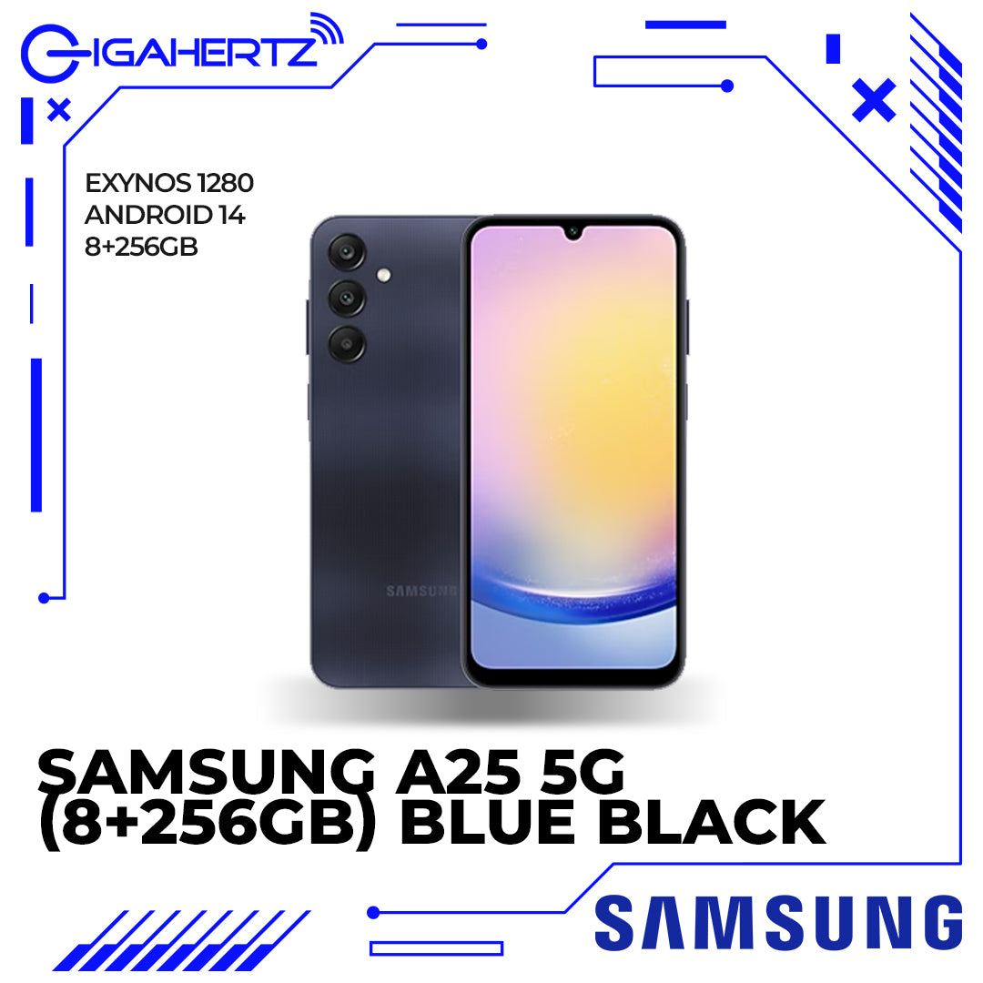 Samsung A25 5G Blue Black