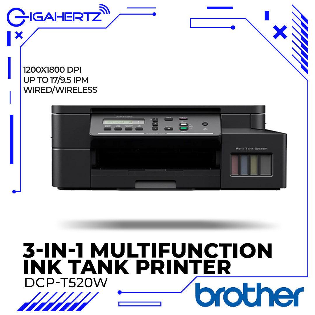 Brother 3-in-1 Multifunction Ink Tank Printer