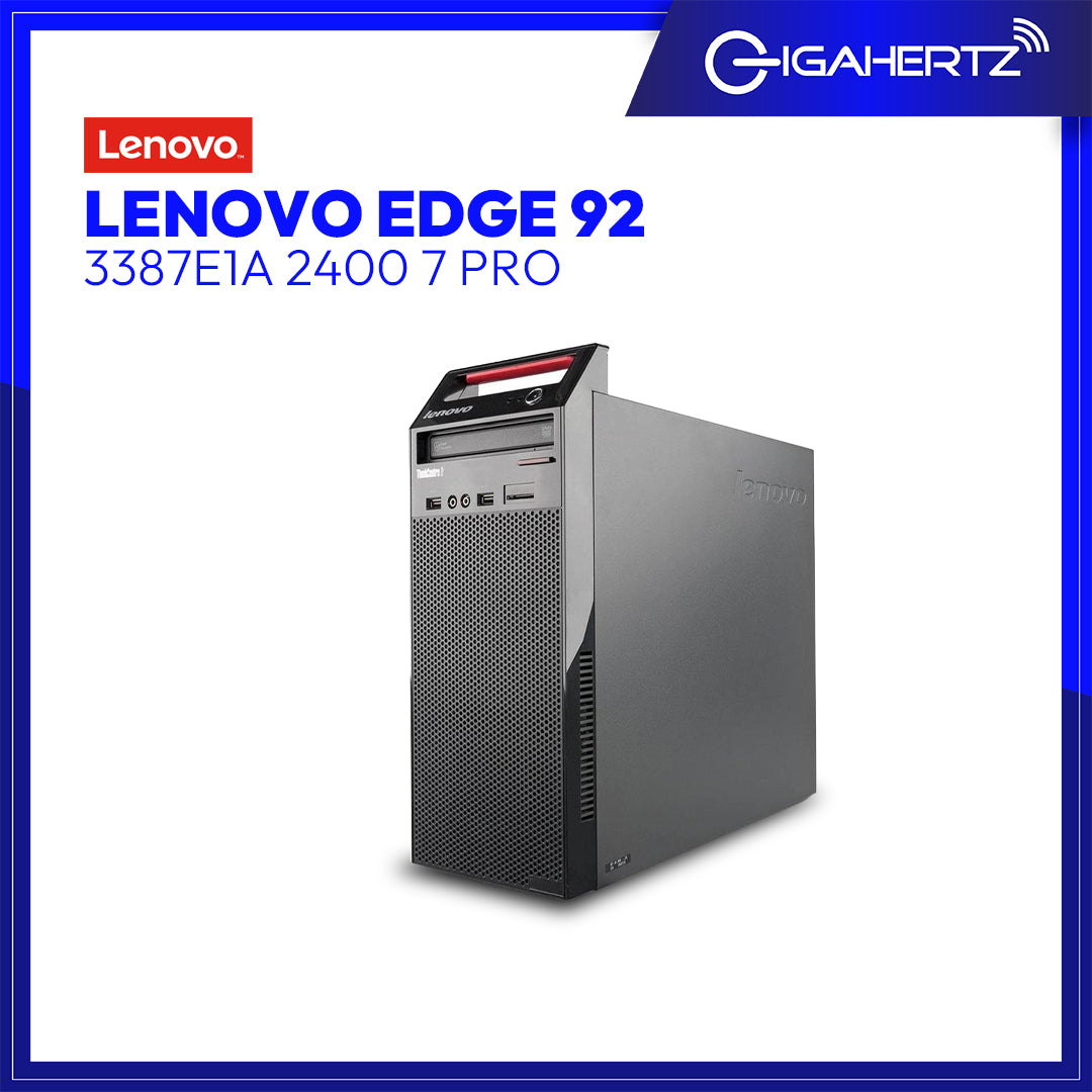Lenovo Edge 92 - 3387E1A 2400 7 Pro | Gigahertz