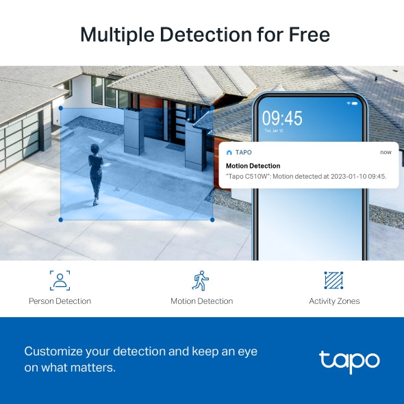 Tapo C510W (US) V1 Outdoor Pan/Tilt Security WiFi Camera