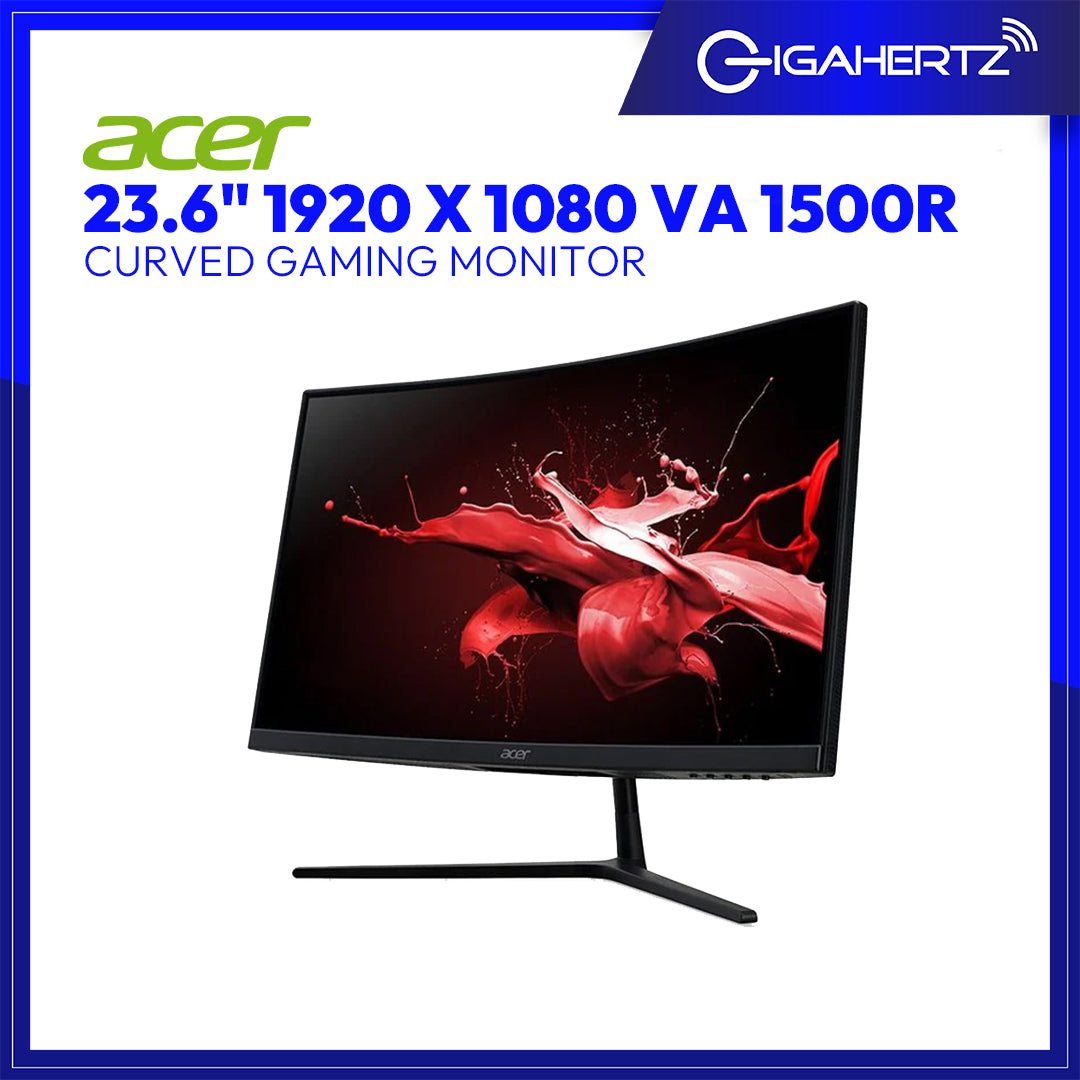 Acer 23.6" 1920 x 1080 VA 1500R Curved Gaming Monitor