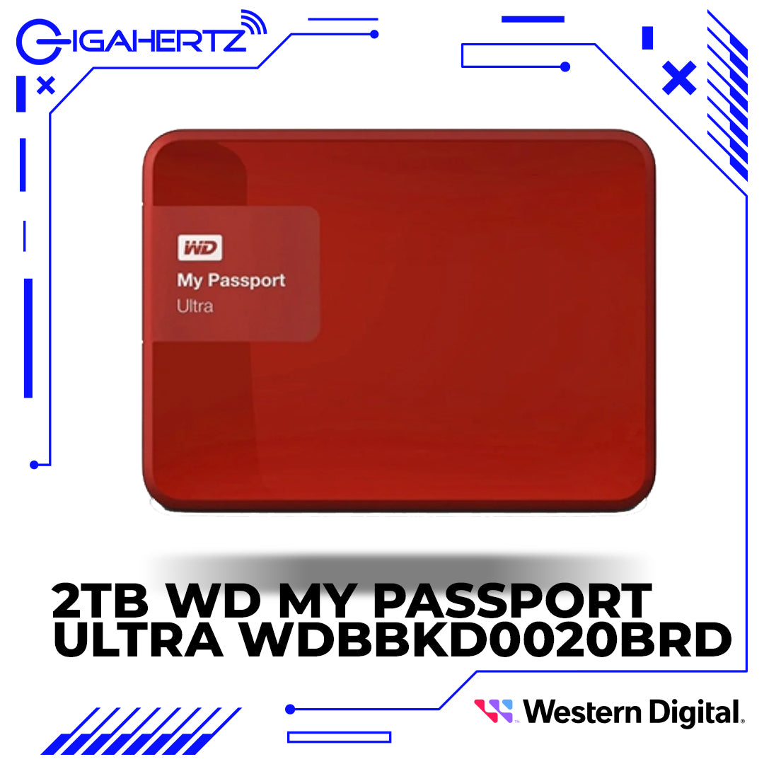 Western Digital WD My Passport Ultra WDBBKD0020BRD