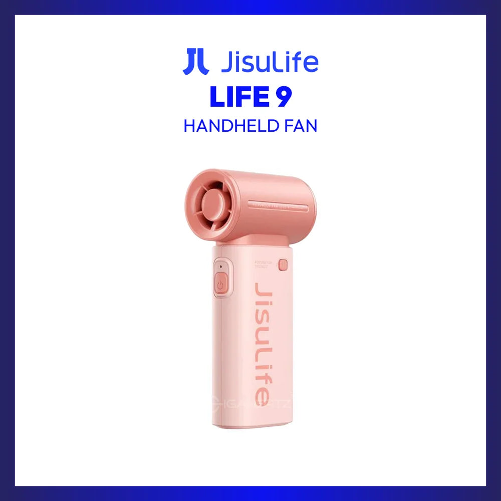 JisuLife Handheld Fan Life 9 (Pink)