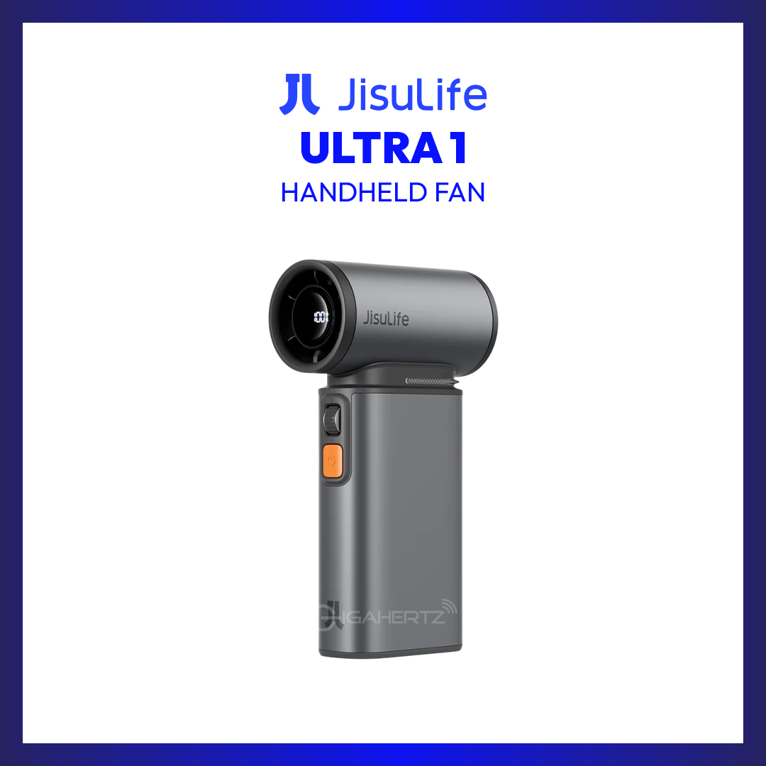 JisuLife Handheld Portable Fan Ultra1 (Dark Gray)