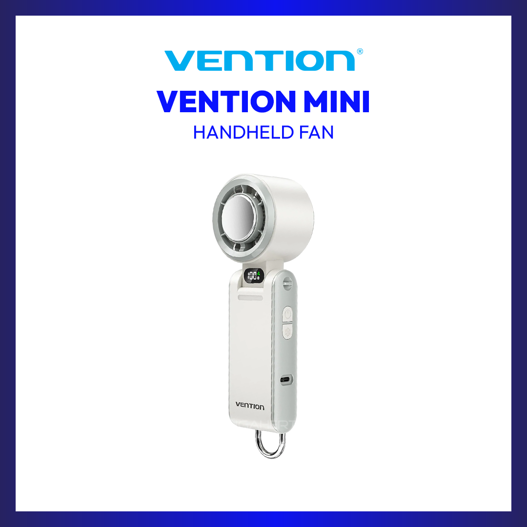 VENTION HANDHELD FAN W/ CONDENSER PBCW0 3000MAH