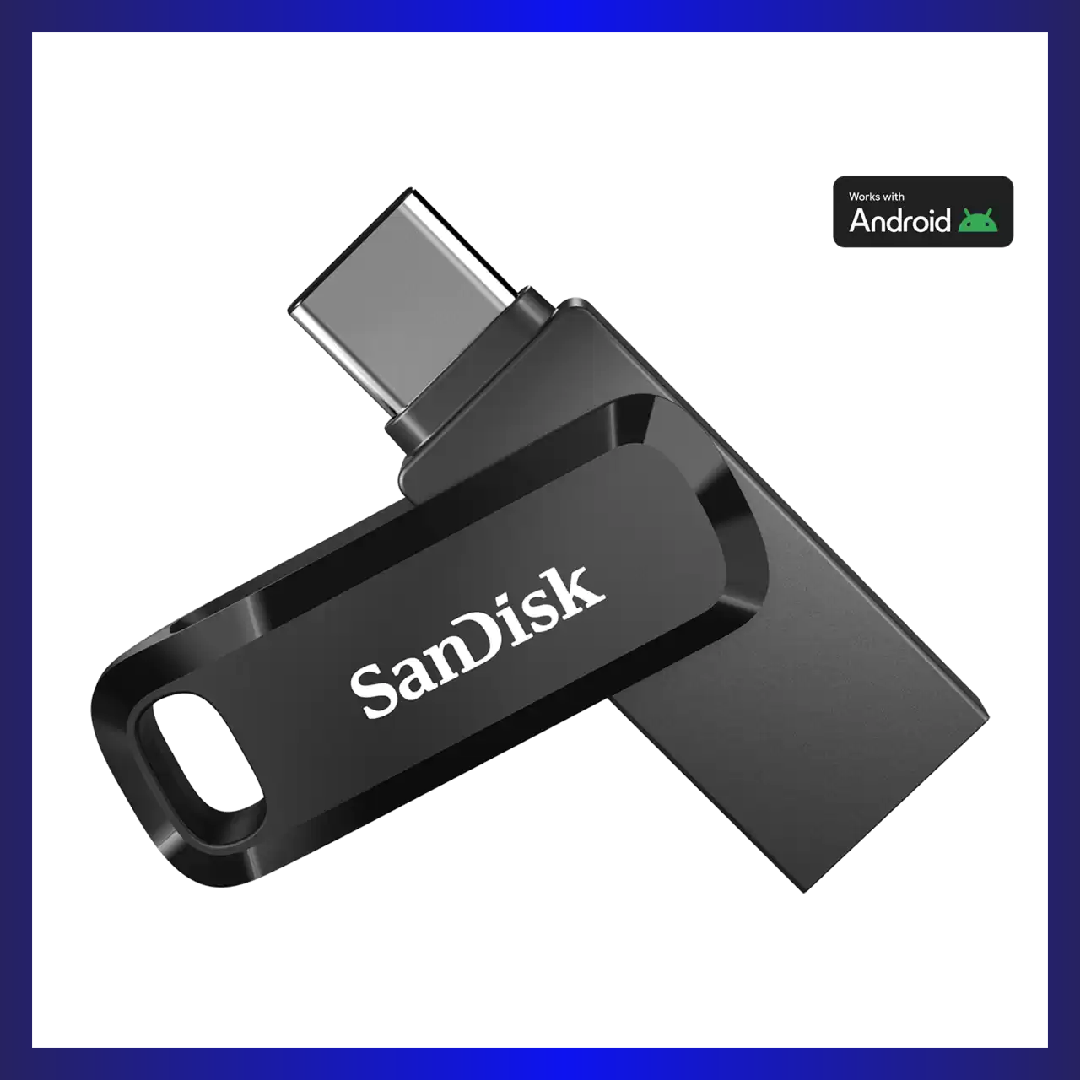 SanDisk 128GB Ultra Dual Drive Go USB 3.1 GEN 1 Type-C (Black)