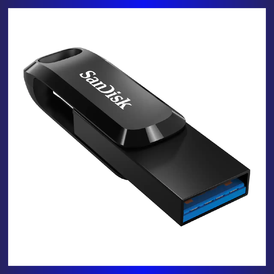 SanDisk 128GB Ultra Dual Drive Go USB 3.1 GEN 1 Type-C (Black)