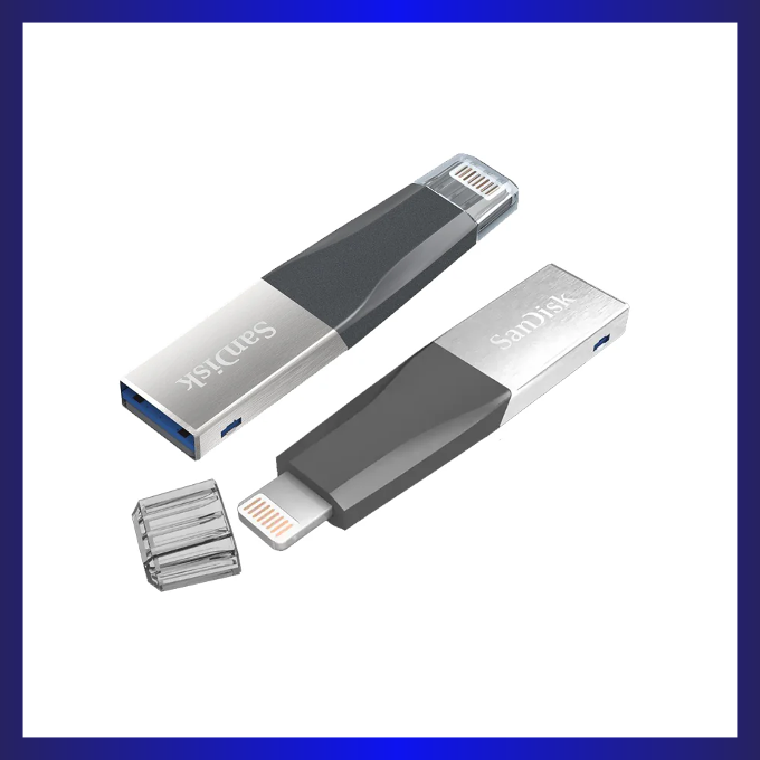 SanDisk iXpand Mini 32GB OTG USB Drive for iPhone (SDIX40N-064G-GN6NN)