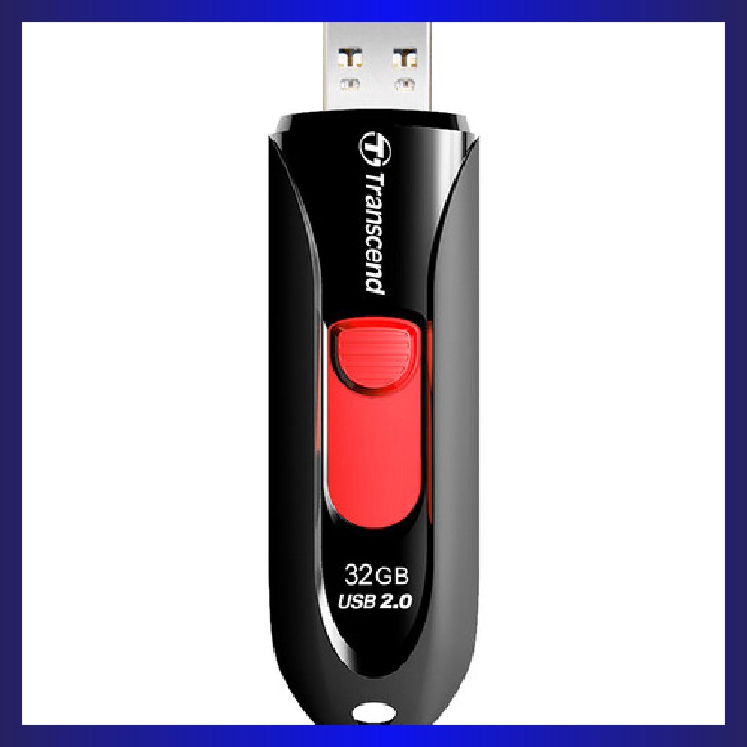 Transcend 32GB JetFlash 590 USB 2.0 Flash Drive (Black)