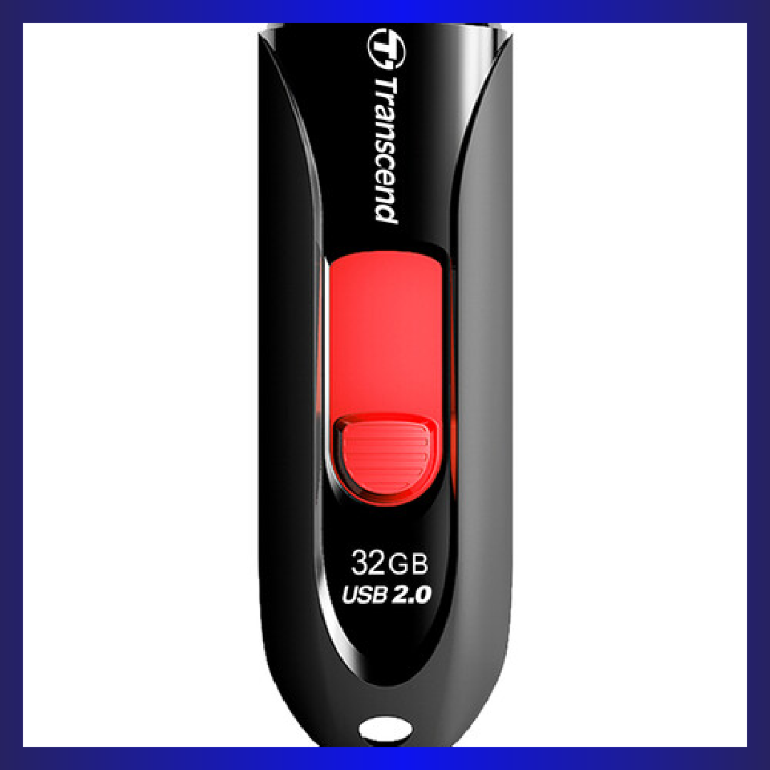 Transcend 32GB JetFlash 590 USB 2.0 Flash Drive (Black)