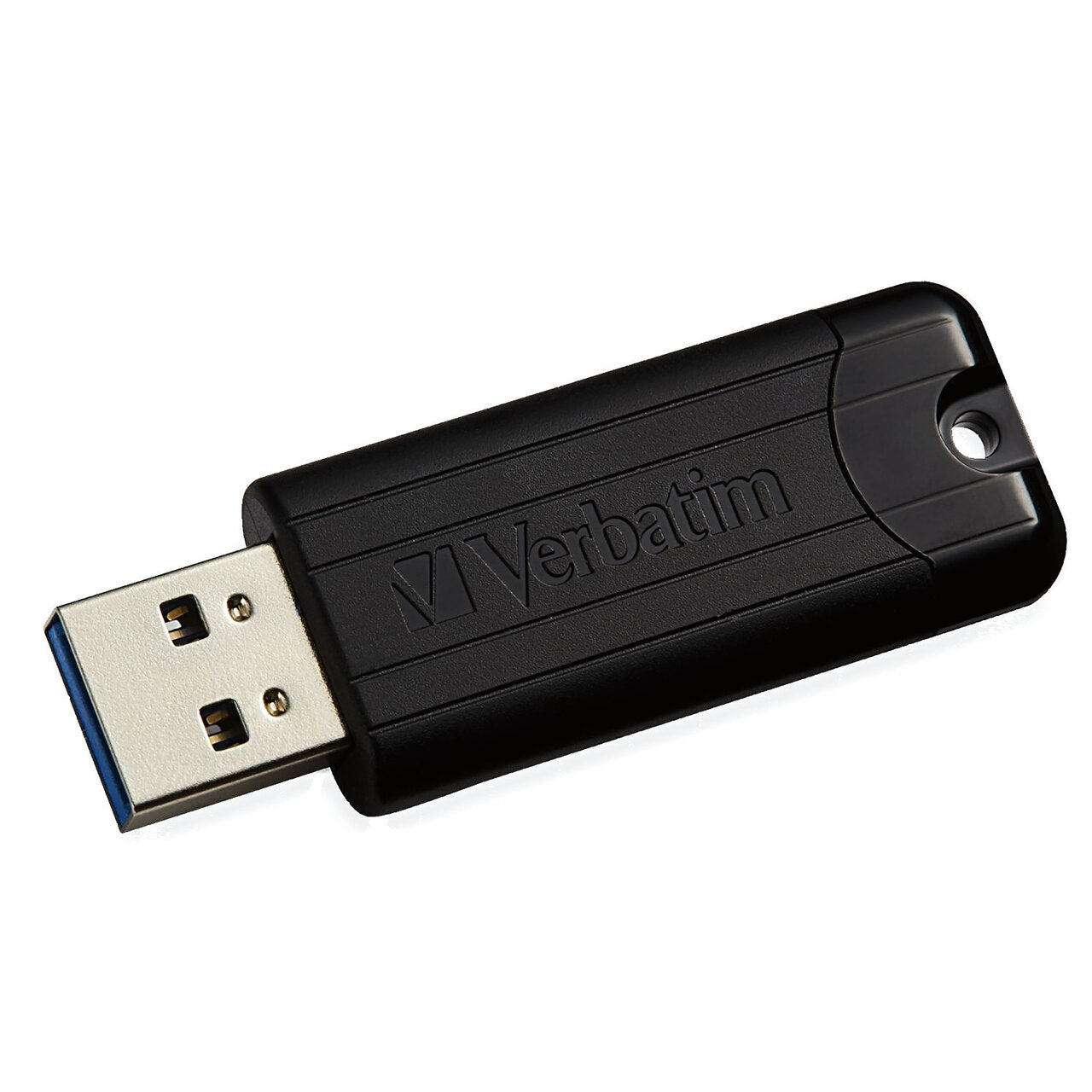 VERBATIM 256GB PINSTRIPE USB 3.2 GEN 1 DRIVE