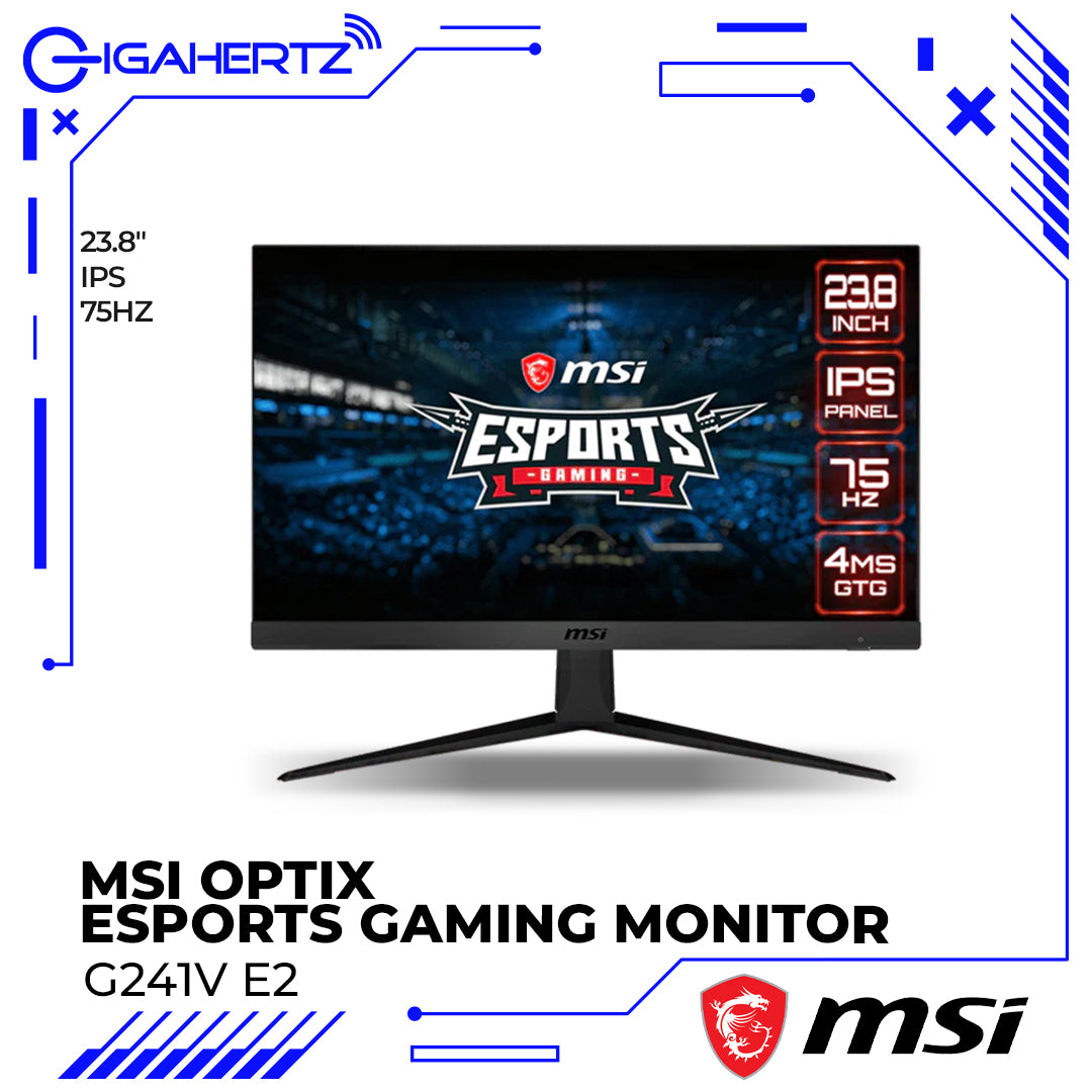 MSI Optix G241V E2 23.8" ESports Gaming Monitor