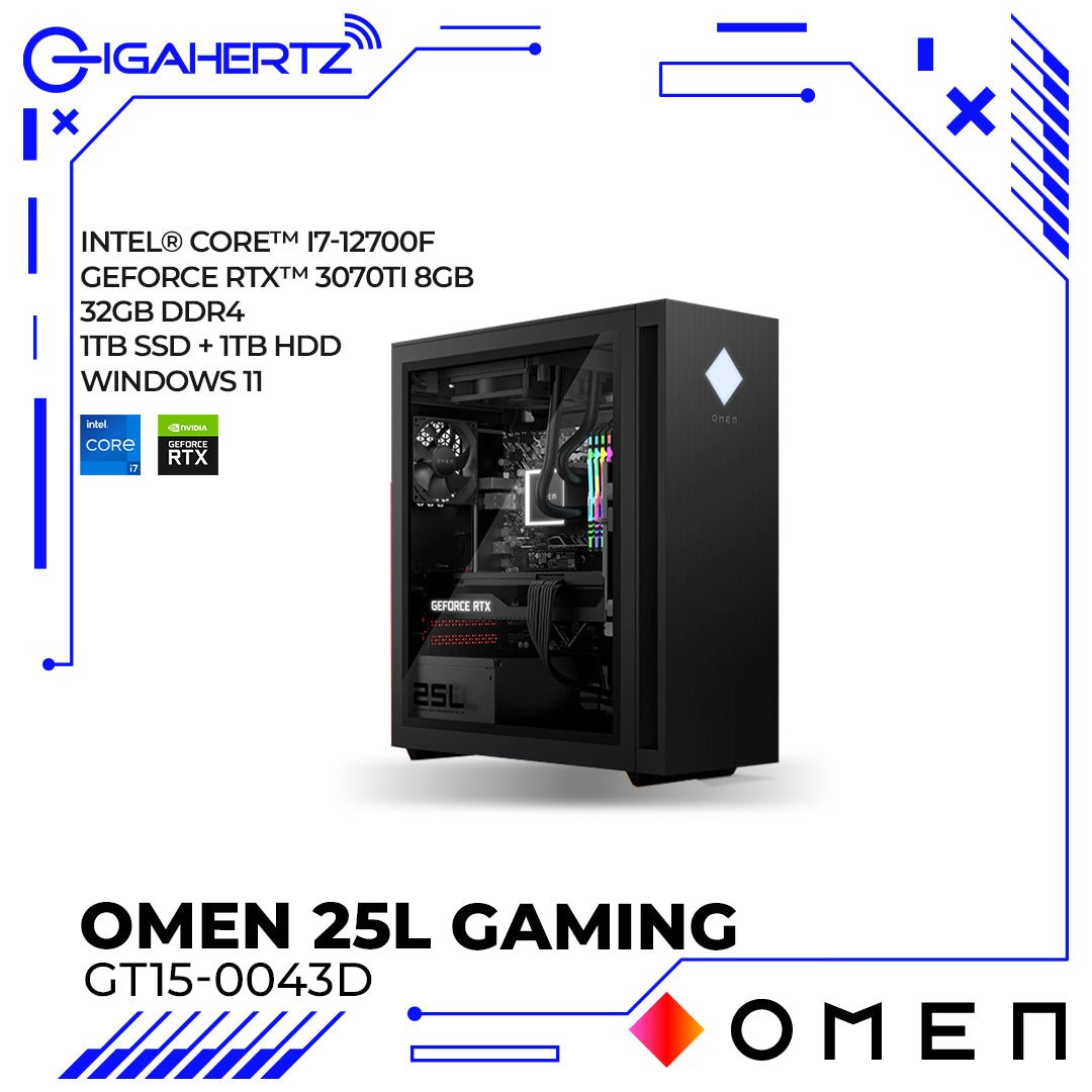 HP Omen 25L Gaming GT15-0043D