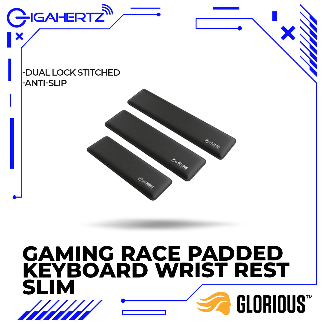 Glorious Gaming Race Padded Keyboard Wrist Rest Slim