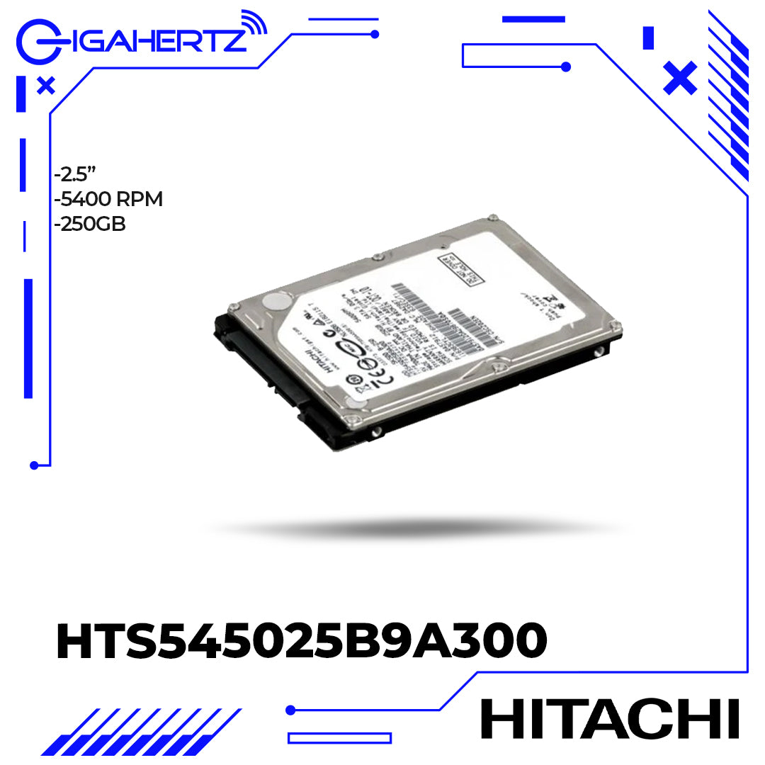 Hitachi 250GB SATA 2.5 HTS545025B9A300 Hard Drive
