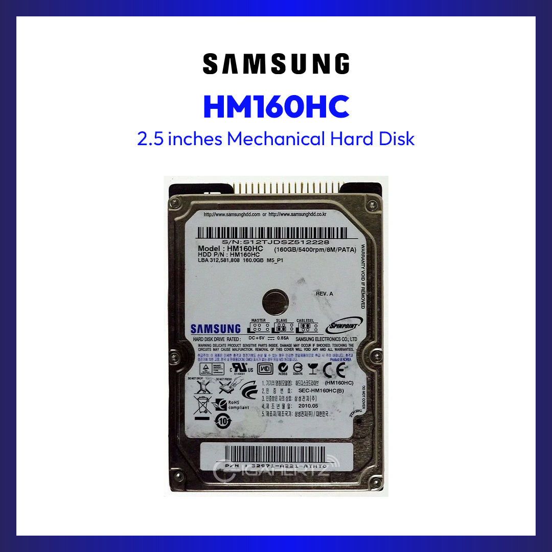 Samsung 160GB HM160HC HDD