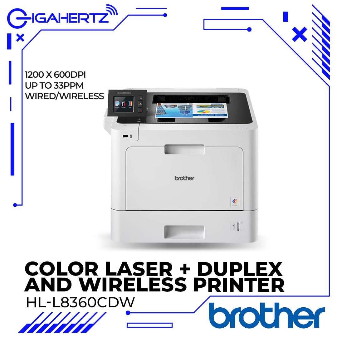 Brother HL-L8360CDW Color Laser + Duplex and Wireless Printer