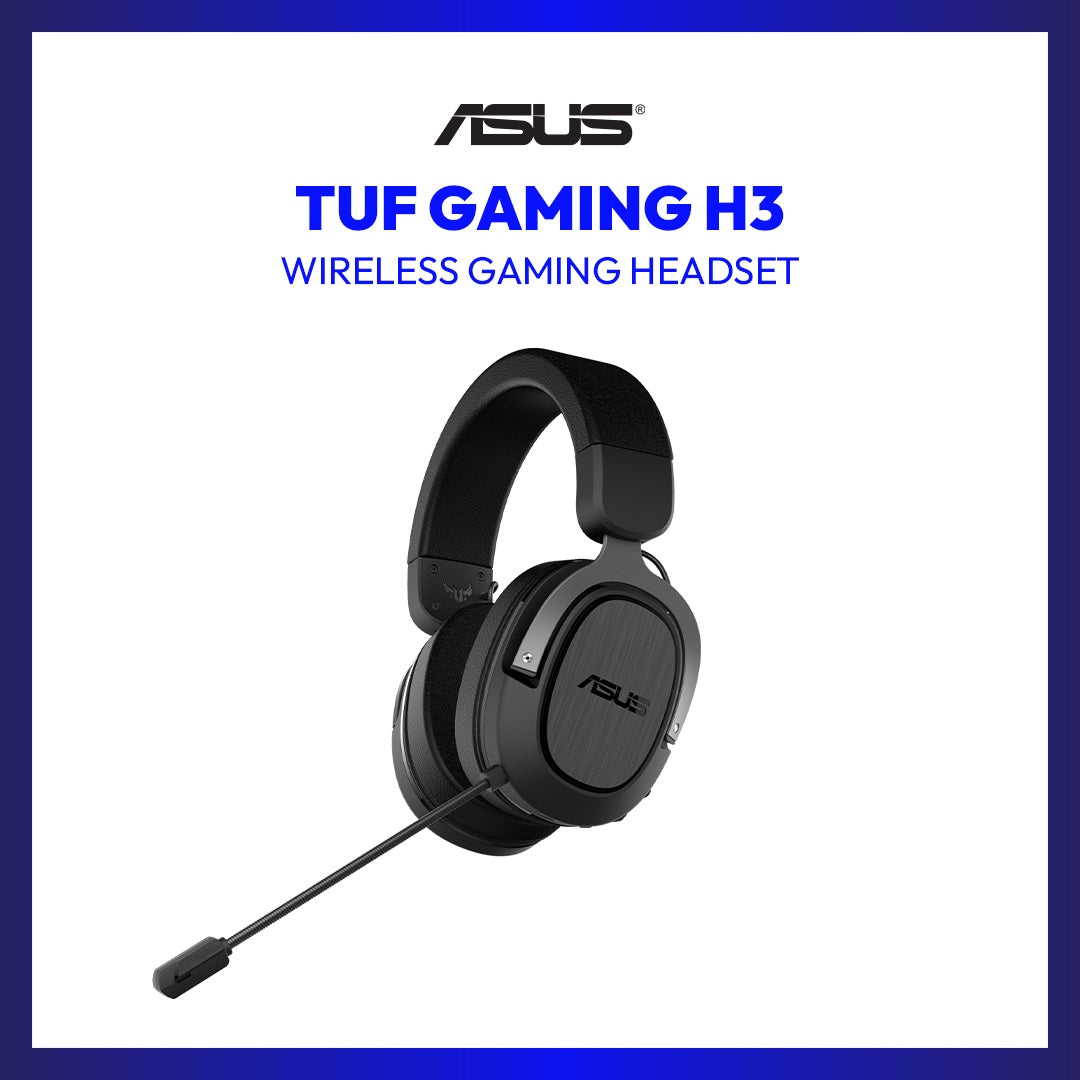 ASUS TUF Gaming H3 Gun Metal Wireless