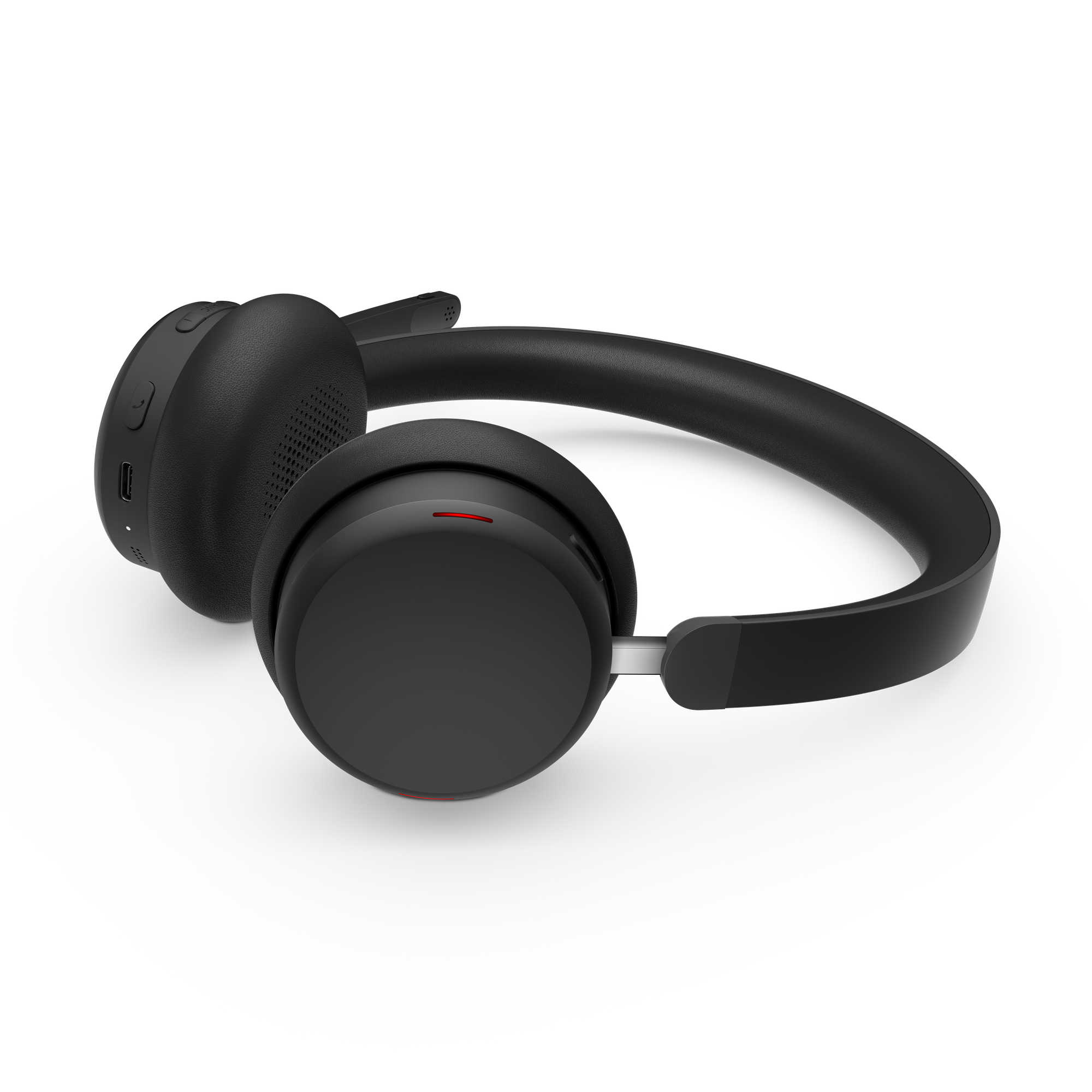 Lenovo Headset 6550 (4XD1S19777) | Dual-Mode Wireless | Bluetooth 5.3 + USB Receiver | ANC | Black