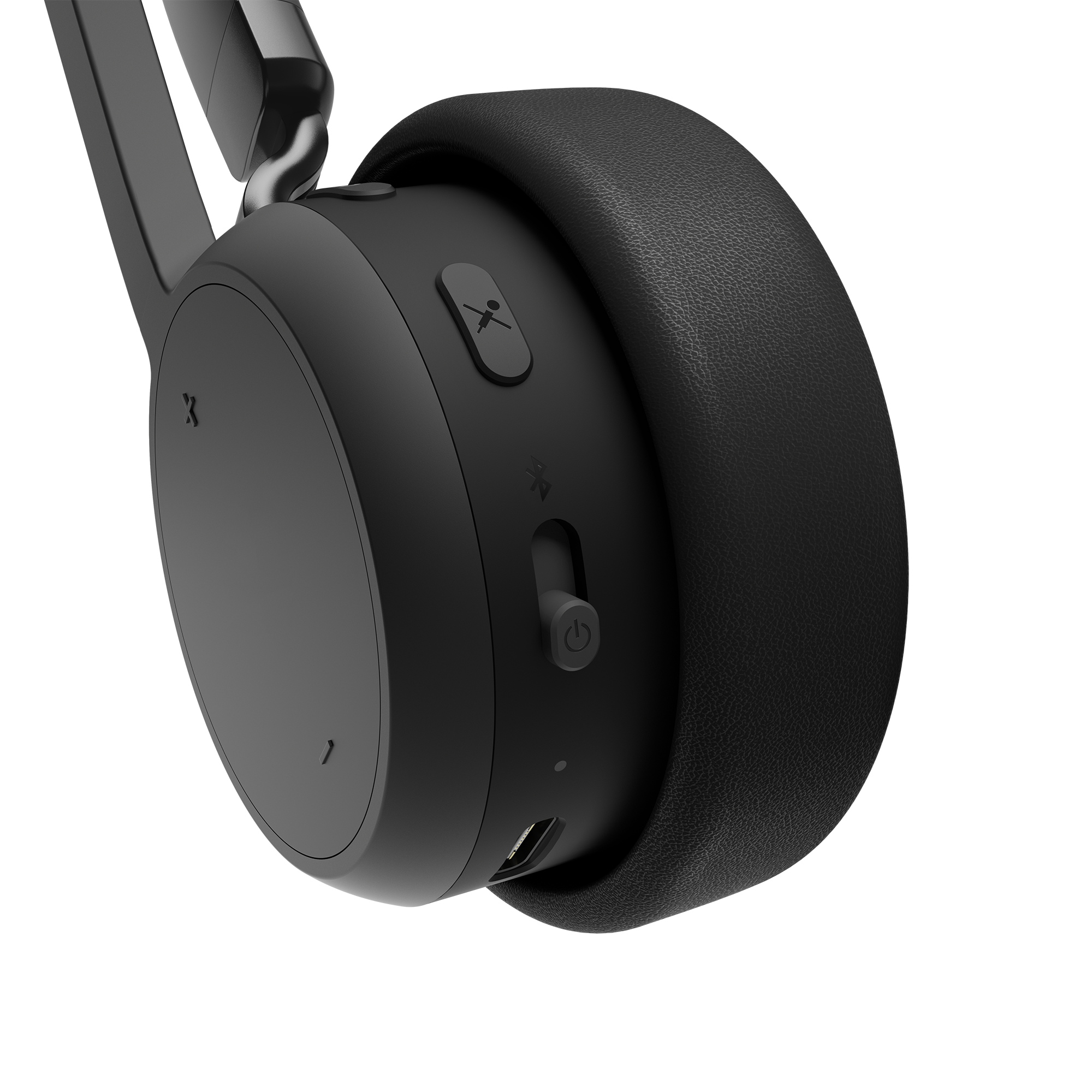Lenovo Wireless Stereo Headset (4XD1Q30302) | Bluetooth 5.3 + USB Receiver | Stereo Audio | Black