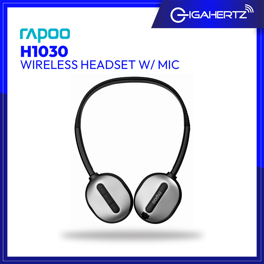 Rapoo H1030 Wireless Headset w/ Mic | Gigahertz