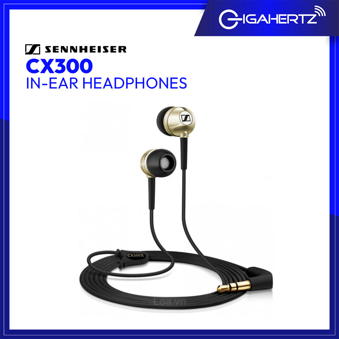 Sennheiser CX300 In - Ear Canal Headphones | Gigahertz