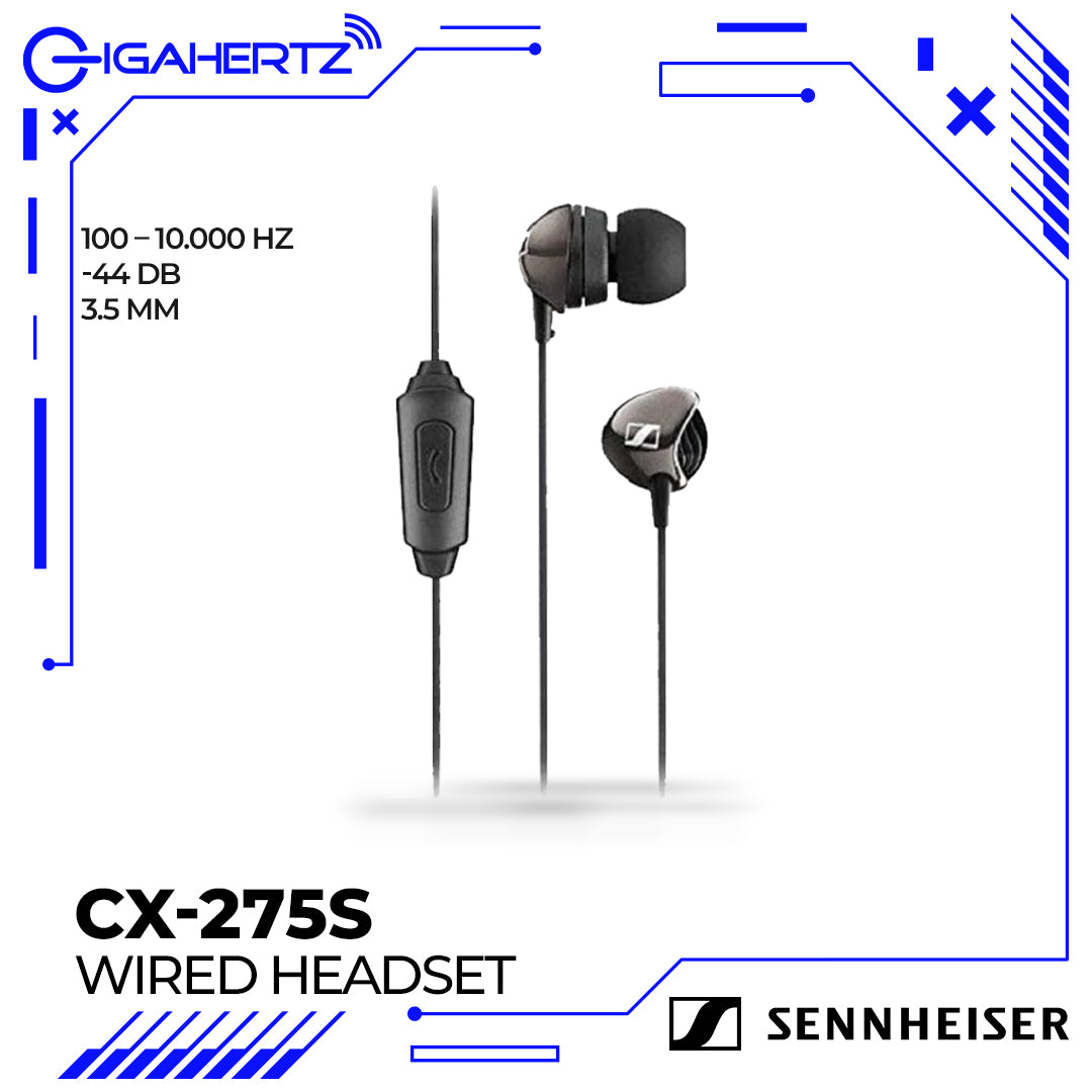 Sennheiser CX-275s Wired Headset | Gigahertz