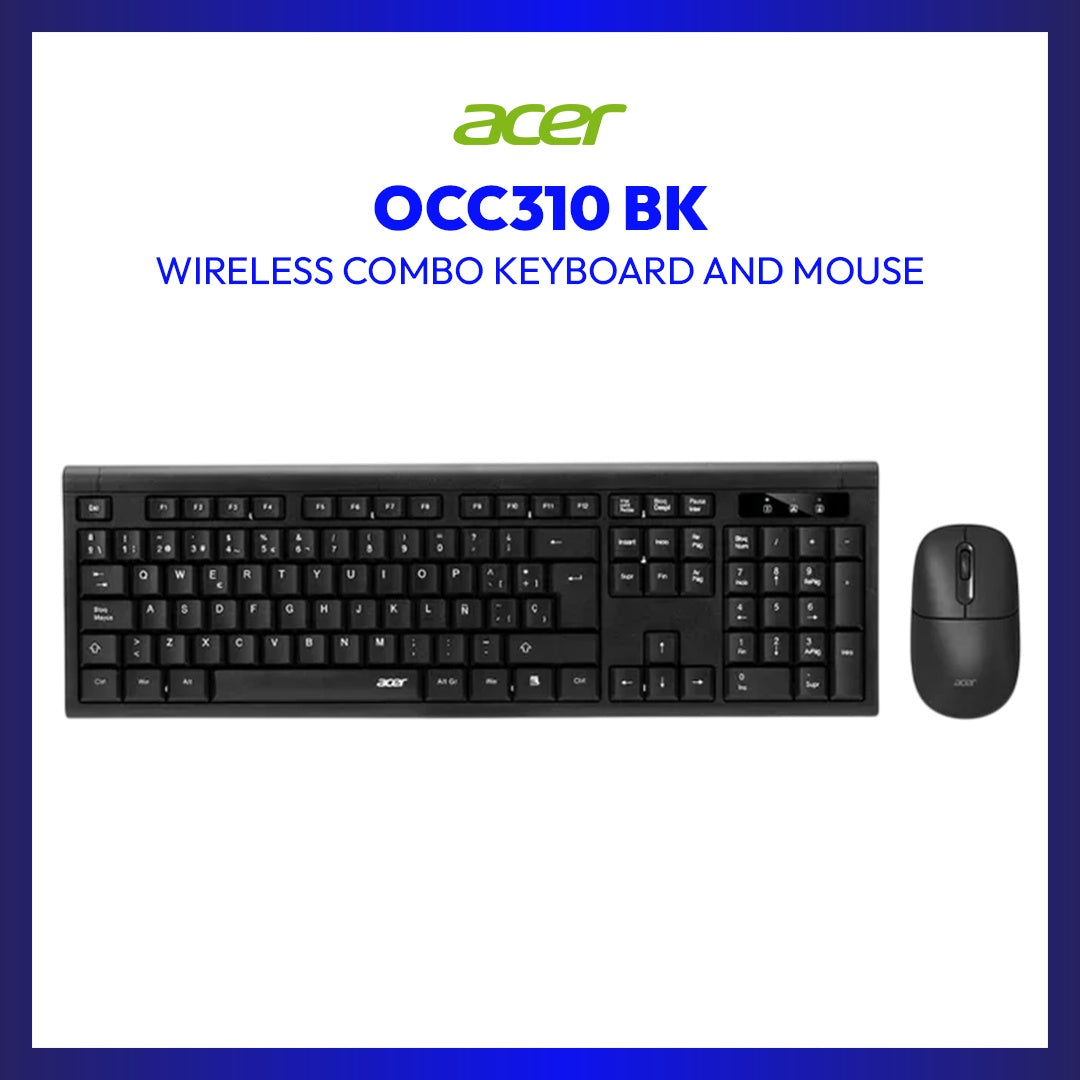 Acer OCC310 BK Wireless Combo Keyboard and Mouse