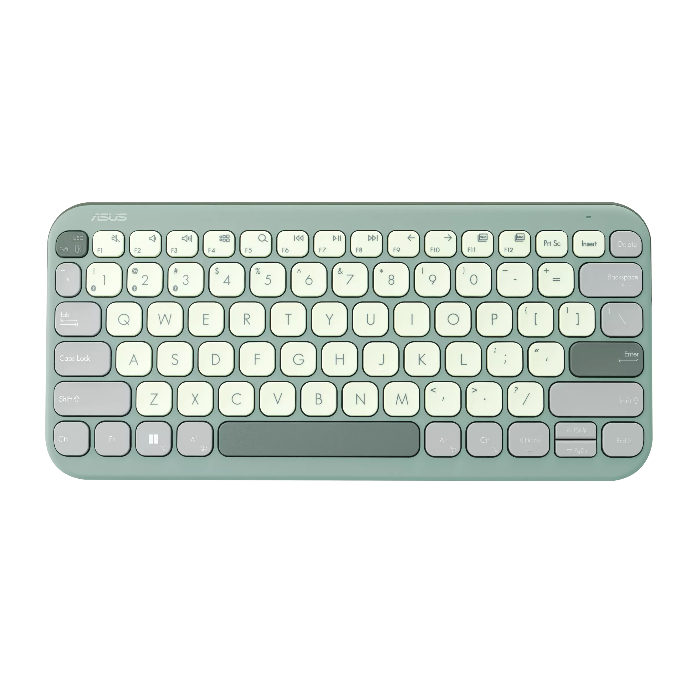 Asus Marshmallow KW100 Wireless Keyboard (Green Tea Latte)