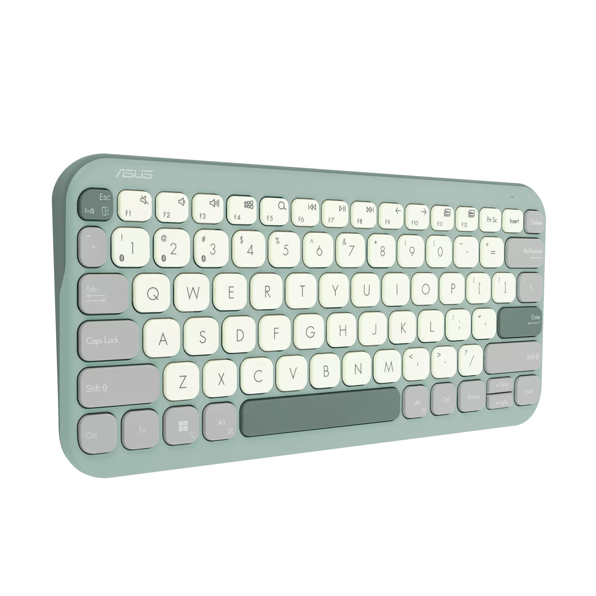 Asus Marshmallow KW100 Wireless Keyboard (Green Tea Latte)