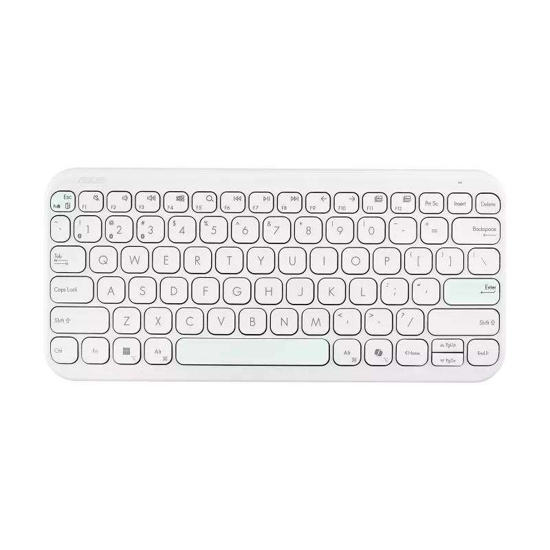 Asus Marshmallow KW100 Wireless Keyboard (Oat Milk)