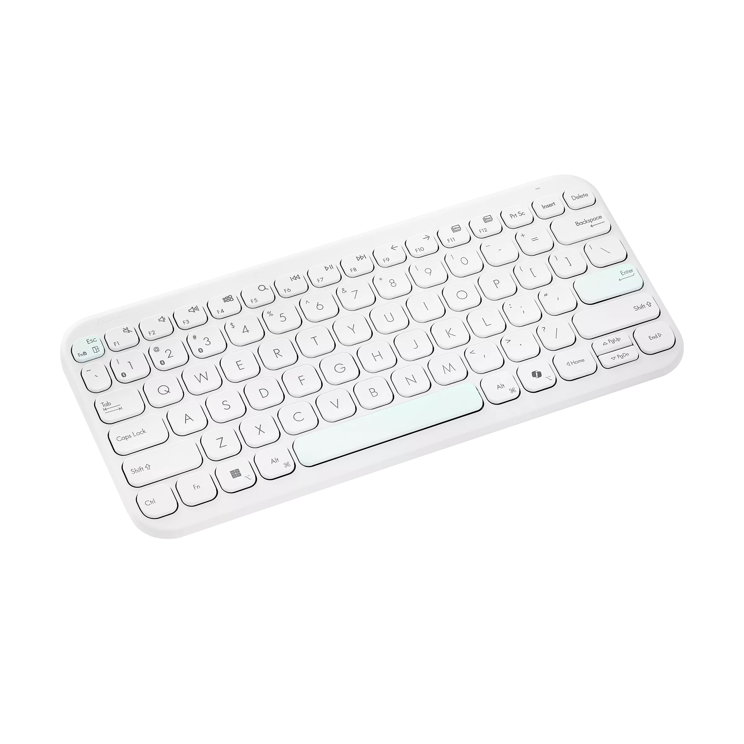 Asus Marshmallow KW100 Wireless Keyboard (Oat Milk)