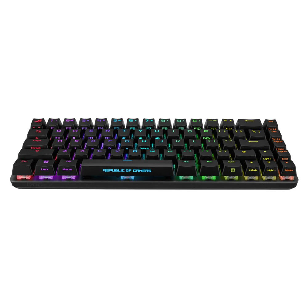 Asus ROG Falchion Ace M602 65% RGB Compact Gaming Mechanical Keyboard (ROG NX Red Switch Linear & Swift) (Black)