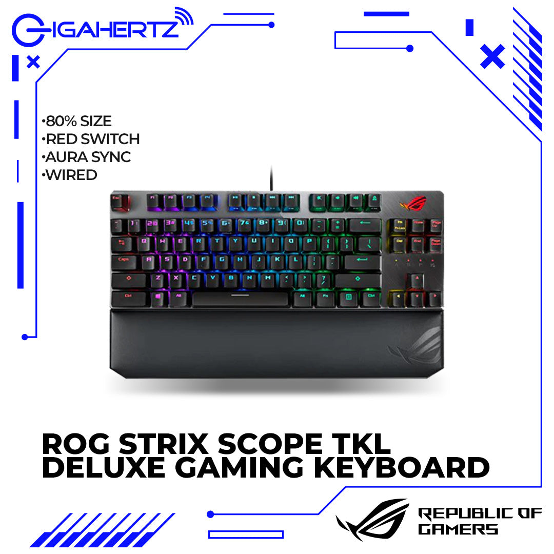 Asus ROG Strix Scope RX TKL Deluxe Wireless Keyboard