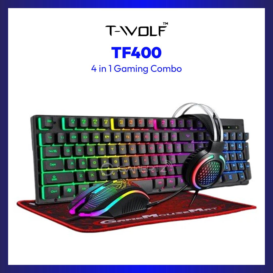 Thunder Wolf TF400 4 in 1 Gaming Combo