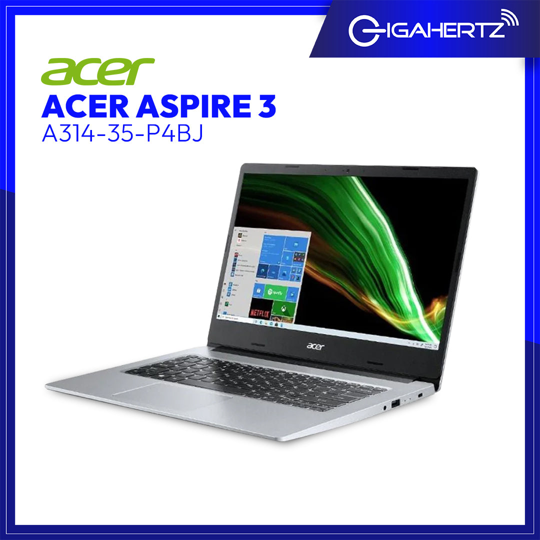 Acer Aspire 3 A314-35-P4BJ | 14" HD | Pentium Silver N6000 | Intel UHD | 8GB RAM | 256 SSD | WIN 10
