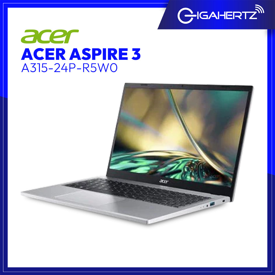 Acer Aspire 3 A315 - 24P - R5W0 | 15.6" FHD | Ryzen­ 5 7520U | Radeon Graphics | 8GB RAM | 512GB SSD | WIN 11 | Gigahertz