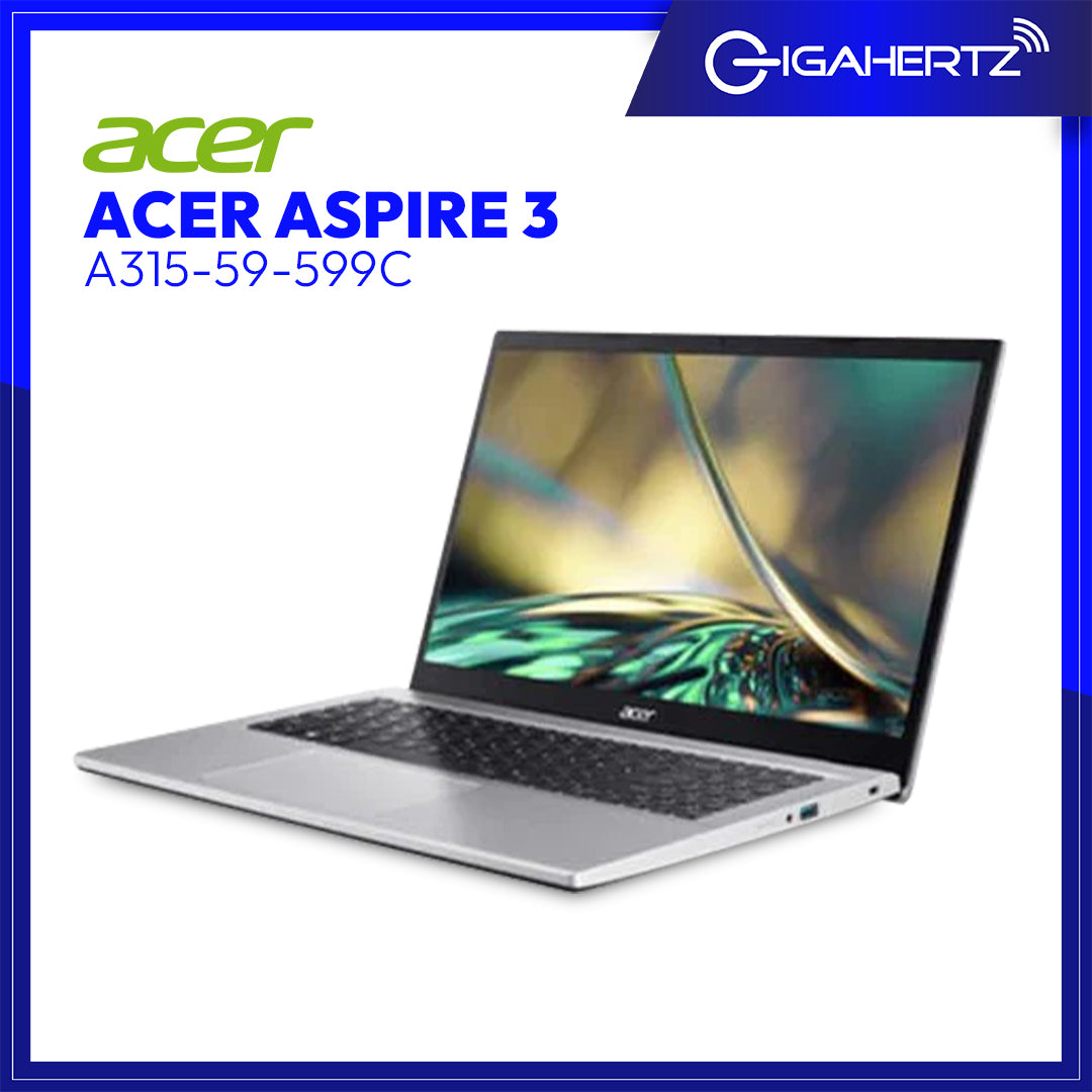 Acer Aspire 3 A315 - 59 - 599C | 15.6" FHD | i5 - 1235U | UHD Graphics | 8GB RAM | 512GB SSD | WIN 11 | Gigahertz