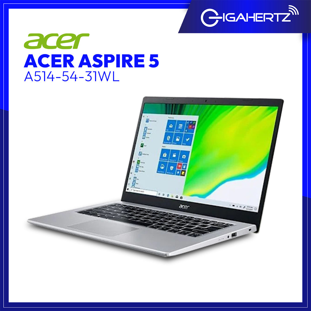 Acer Aspire 5 A514 - 54 - 31WL | 14" FHD | i3 - 1115G4 | UHD Graphics | 8GB RAM | 256GB SSD | WIN 11 | Gigahertz