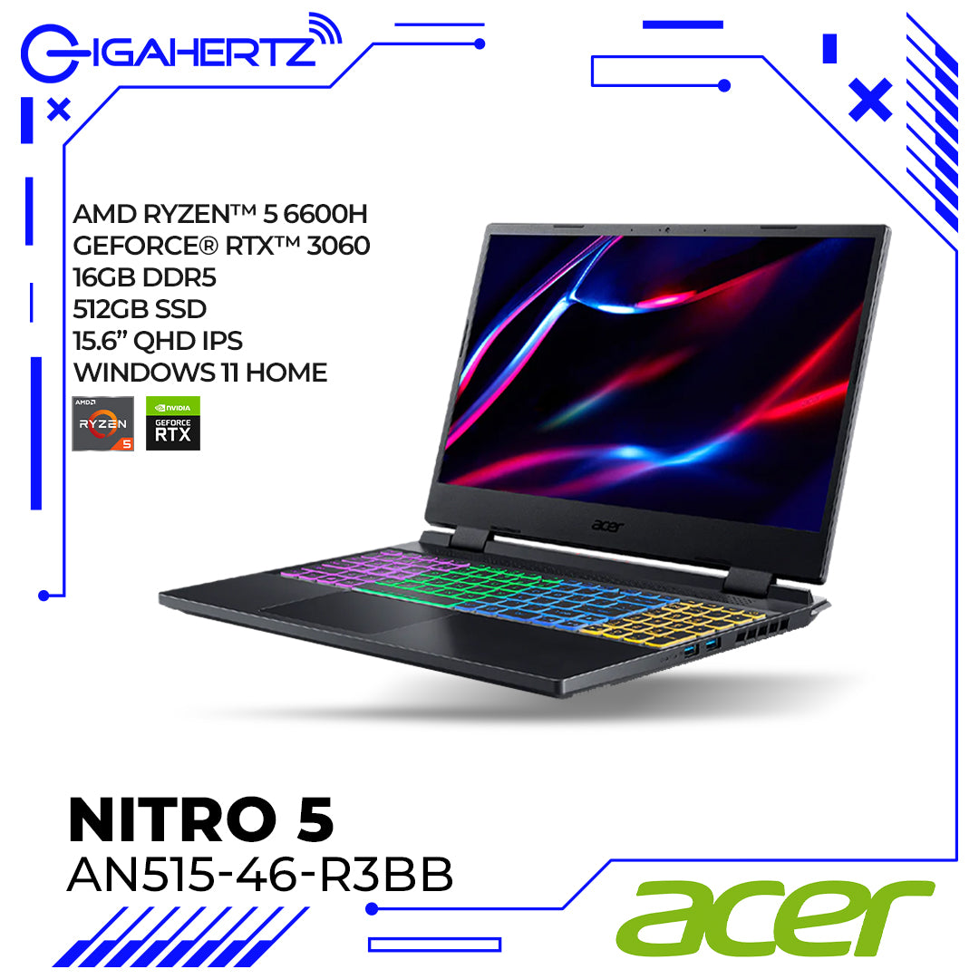 Acer Nitro 5 AN515-46-R3BB Gaming Laptop