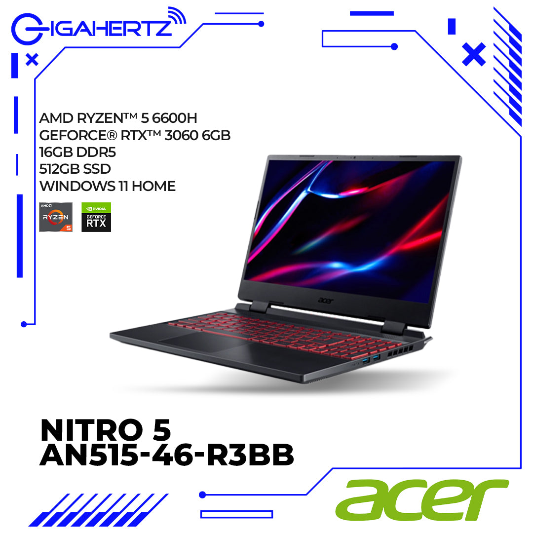 Acer Nitro 5 AN515-46-R3BB Gaming Laptop - Laptop Tiangge