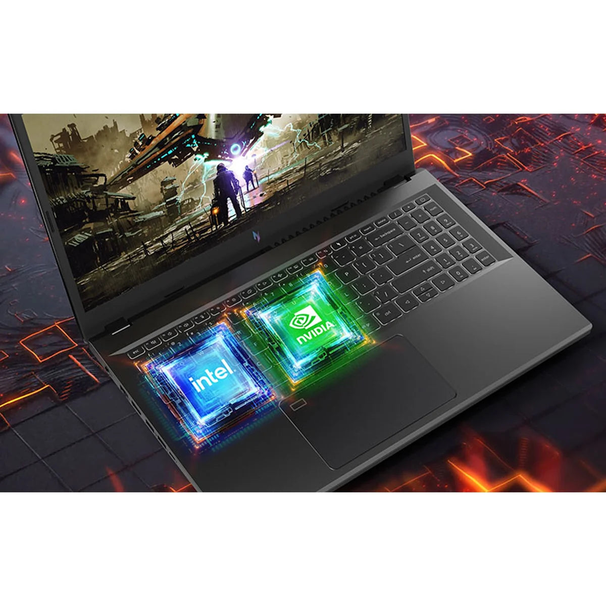 Acer Nitro V 15 ANV15-52-572T Gaming Laptop (Obsidian Black) | 15.6" FHD (1920x1080) 165Hz | Core i5-13420H | 16GB RAM | 512GB SSD | RTX 5050 | Windows 11
