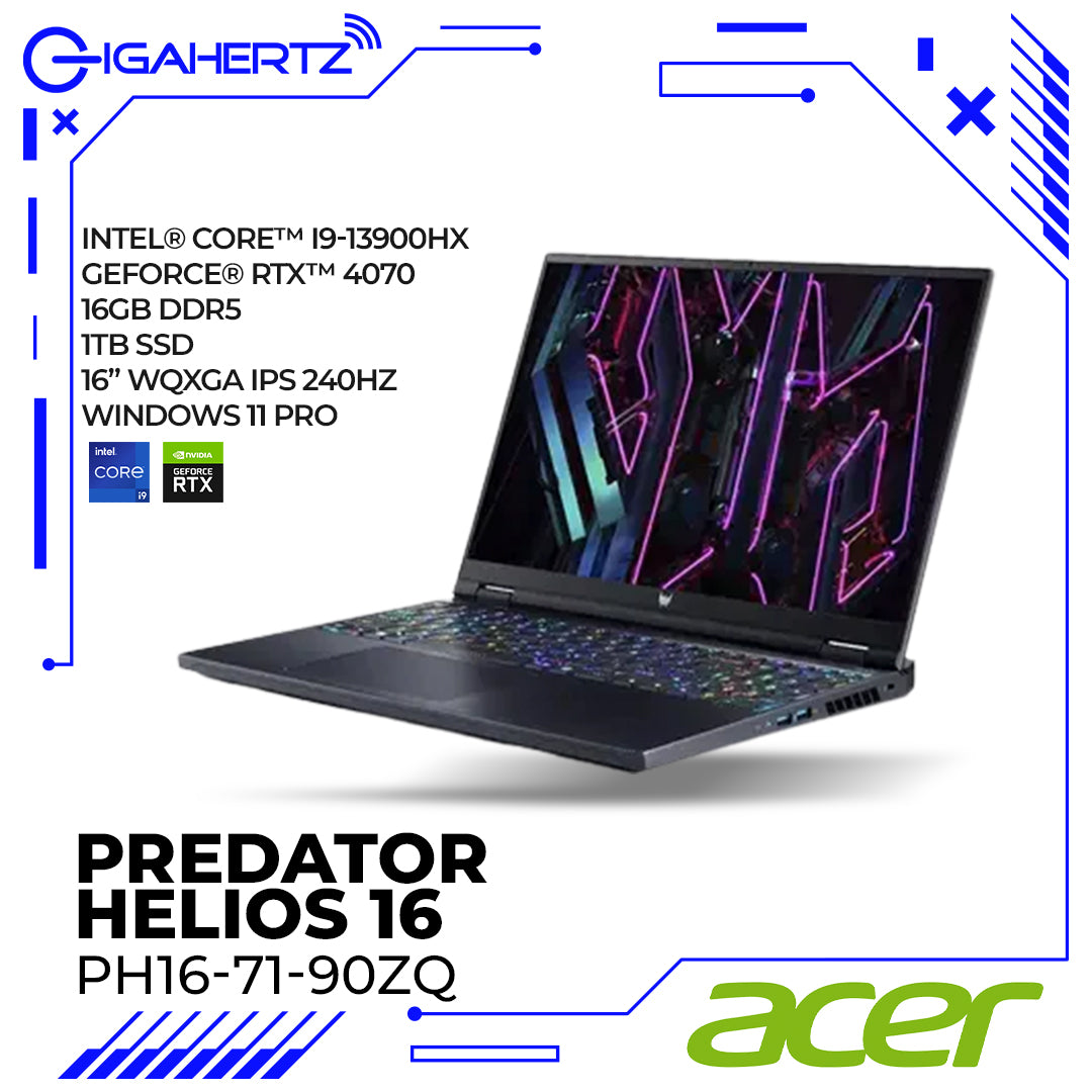 Acer Predator Helios 16 PH16-71-90ZQ Gaming Notebook