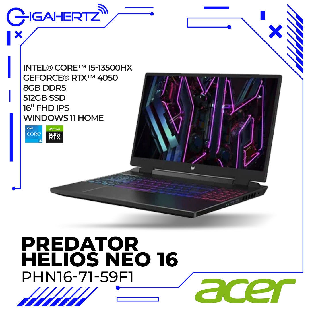 Acer Predator Helios Neo 16 PHN16-71-59F1 Gaming Laptop
