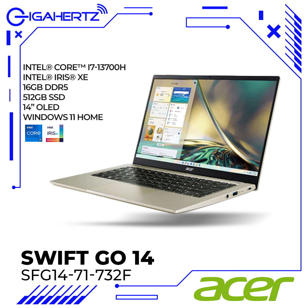 Acer Swift Go 14 SFG14-71-732F Notebook