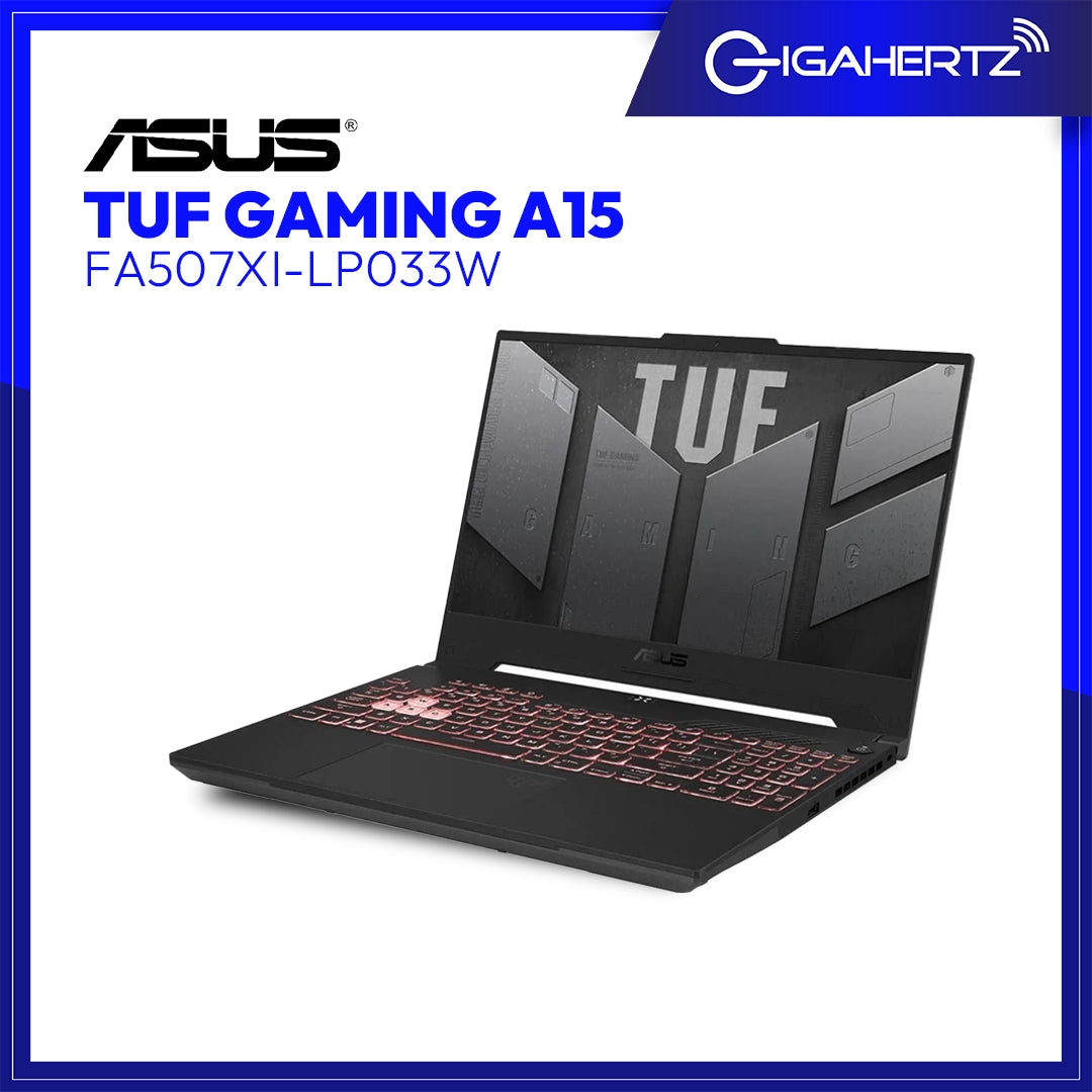 Asus TUF Gaming FA507XI - LP033W | 15.6" FHD | Ryzen 9 7940HS | GeForce RTX 4070 | 8GB RAM | 512GB SSD | WIN 11 | Gigahertz